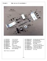 Preview for 31 page of Bond PBB 2 x 2 Adjusting Instructions And Illustrated Parts List