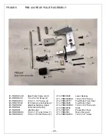 Preview for 34 page of Bond PBB 2 x 2 Adjusting Instructions And Illustrated Parts List