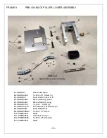 Preview for 36 page of Bond PBB 2 x 2 Adjusting Instructions And Illustrated Parts List