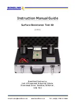 Bondline SRM3 Instruction Manual Manual предпросмотр