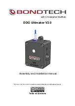 Предварительный просмотр 1 страницы Bondtech DDG Ultimaker V2.0 Assembly And Installation Manual