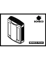 Preview for 1 page of Boneco ?P2261 Instructions For Use Manual