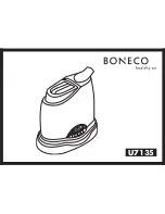 Предварительный просмотр 1 страницы Boneco u7135 Instructions For Use Manual