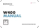 Предварительный просмотр 1 страницы Boneco W400 Manual