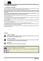 Preview for 4 page of BONFIGLIOLI A 10 Installation Use And Service Manual