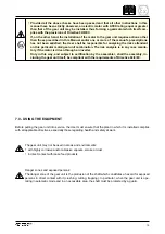 Preview for 21 page of BONFIGLIOLI A 10 Installation Use And Service Manual