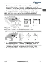 Предварительный просмотр 23 страницы BONFIGLIOLI ACTIVE ACT2 Series Quick Start Manual