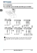 Предварительный просмотр 72 страницы BONFIGLIOLI ACTIVE ACT2 Series Quick Start Manual