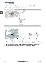 Предварительный просмотр 74 страницы BONFIGLIOLI ACTIVE ACT2 Series Quick Start Manual