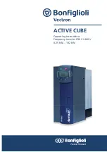 BONFIGLIOLI active cube 201 Operating Instructions Manual предпросмотр