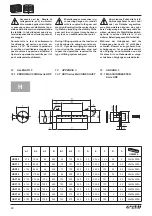 Preview for 50 page of BONFIGLIOLI HDP 100 Installation Use And Service Manual