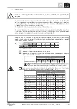 Preview for 29 page of BONFIGLIOLI VF 130 Installation, Operation And Maintenance Manual