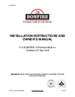 BONFIRE 4 Installation Instructions And Owner'S Manual preview