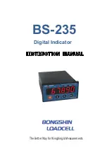 Bongshin BS-235 Instruction Manual предпросмотр