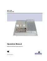 Böning AHD 1200 Operation Manual preview