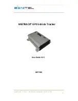 Preview for 1 page of BONITEL MEITRACK MVT380 User Manual