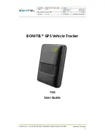 BONITEL T322 User Manual preview
