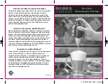 Preview for 1 page of BonJour Primo Latte 46706-C Manual