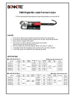 BONKOTE DMSD-140-10 User Manual preview