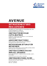 Bonnet Neve AVENUE User Instructions preview