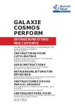 Preview for 1 page of Bonnet Neve Cosmos Perform User Instructions