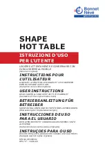 Bonnet Neve Design DD User Instructions preview