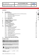 Preview for 42 page of Bonnet Neve MULTIFREEZE BIO User Instructions