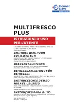 Bonnet Neve MULTIFRESCO PLUS User Instructions preview