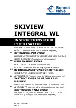 Предварительный просмотр 1 страницы Bonnet Neve SKIVIEW INTEGRAL WL User Instructions