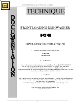 Bonnet A 021 H 10 Operating Instructions Manual preview