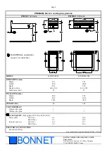 Preview for 5 page of Bonnet B-B9P.BM1000 Instructions Manual