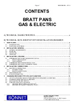 Preview for 2 page of Bonnet B1A9S+50EBE Manufacturer'S Instructions