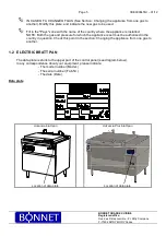 Preview for 5 page of Bonnet B1A9S+50EBE Manufacturer'S Instructions