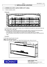 Preview for 7 page of Bonnet B1A9S+50EBE Manufacturer'S Instructions