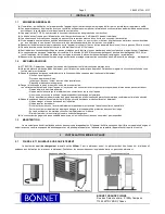 Preview for 7 page of Bonnet EQUAJET Installation Manual