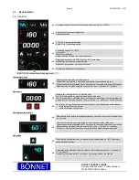 Preview for 19 page of Bonnet EQUAJET Operating Manual