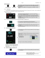 Preview for 32 page of Bonnet EQUAJET Operating Manual