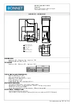 Предварительный просмотр 3 страницы Bonnet INO 81 Instructions For The User