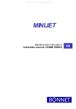 Предварительный просмотр 8 страницы Bonnet MINIJET B1MJ061E Installation Manual