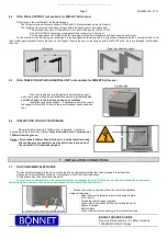 Предварительный просмотр 11 страницы Bonnet MINIJET B1MJ061E Installation Manual