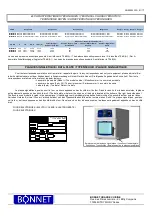 Предварительный просмотр 2 страницы Bonnet MINIJET ELECTRIC Installation Manual