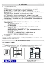 Предварительный просмотр 16 страницы Bonnet MINIJET ELECTRIC Installation Manual