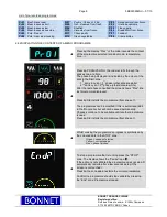 Preview for 10 page of Bonnet MINIJET ELECTRIC Operating Manual