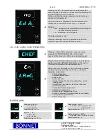 Preview for 13 page of Bonnet MINIJET ELECTRIC Operating Manual