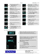 Preview for 14 page of Bonnet MINIJET ELECTRIC Operating Manual