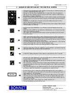 Preview for 16 page of Bonnet MINIJET ELECTRIC Operating Manual