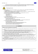 Preview for 14 page of Bonnet PRECIJET+ 10 GN1/1 Operating Manual