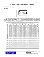 Preview for 27 page of Bonnet PRECIJET Maintenance Manual