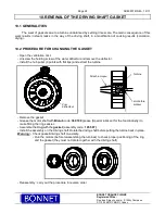 Preview for 29 page of Bonnet PRECIJET Maintenance Manual