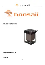 Предварительный просмотр 83 страницы Bonsaii DocShred Pro 8 Operating Instructions Manual